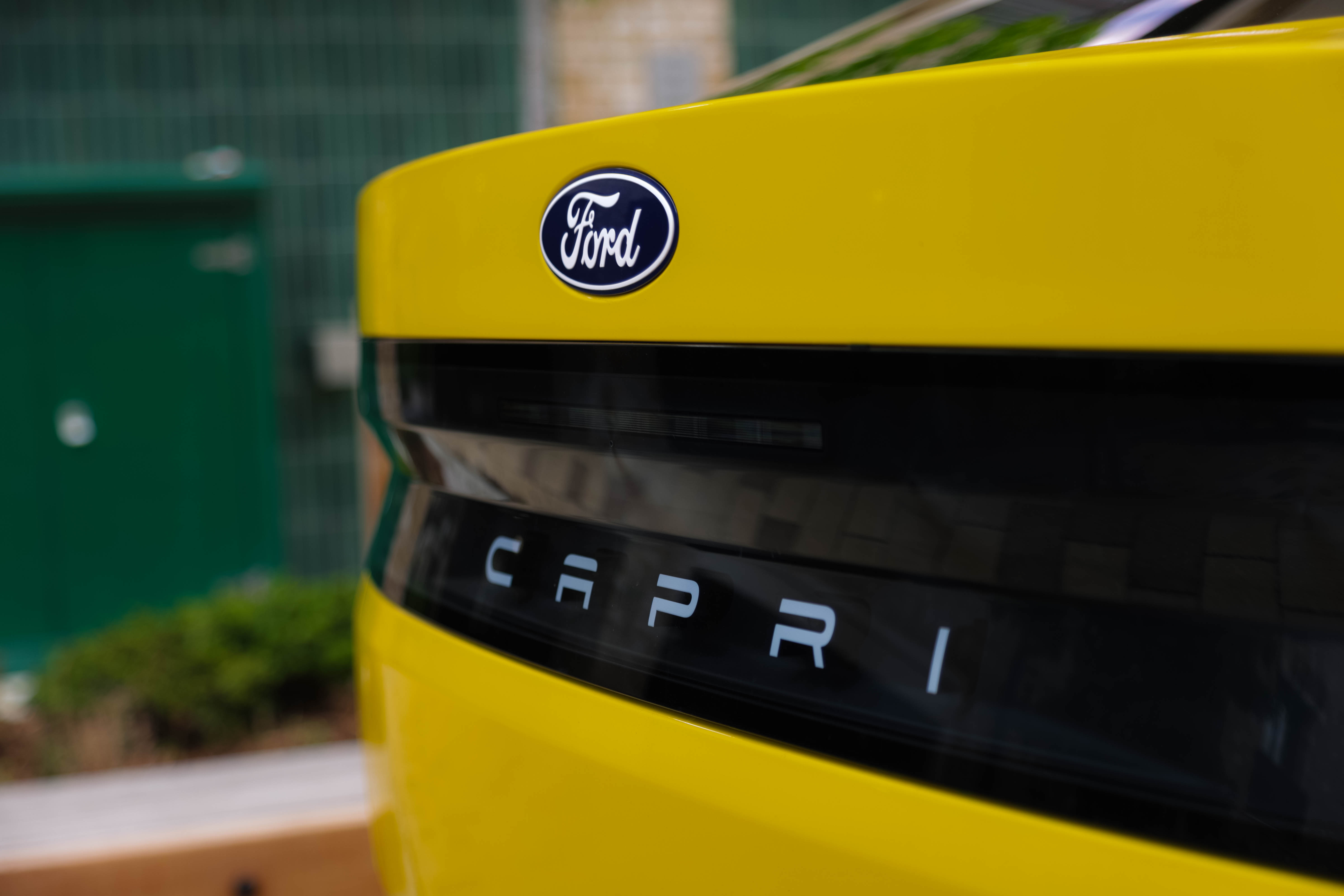 Ford Capri rear badge detail