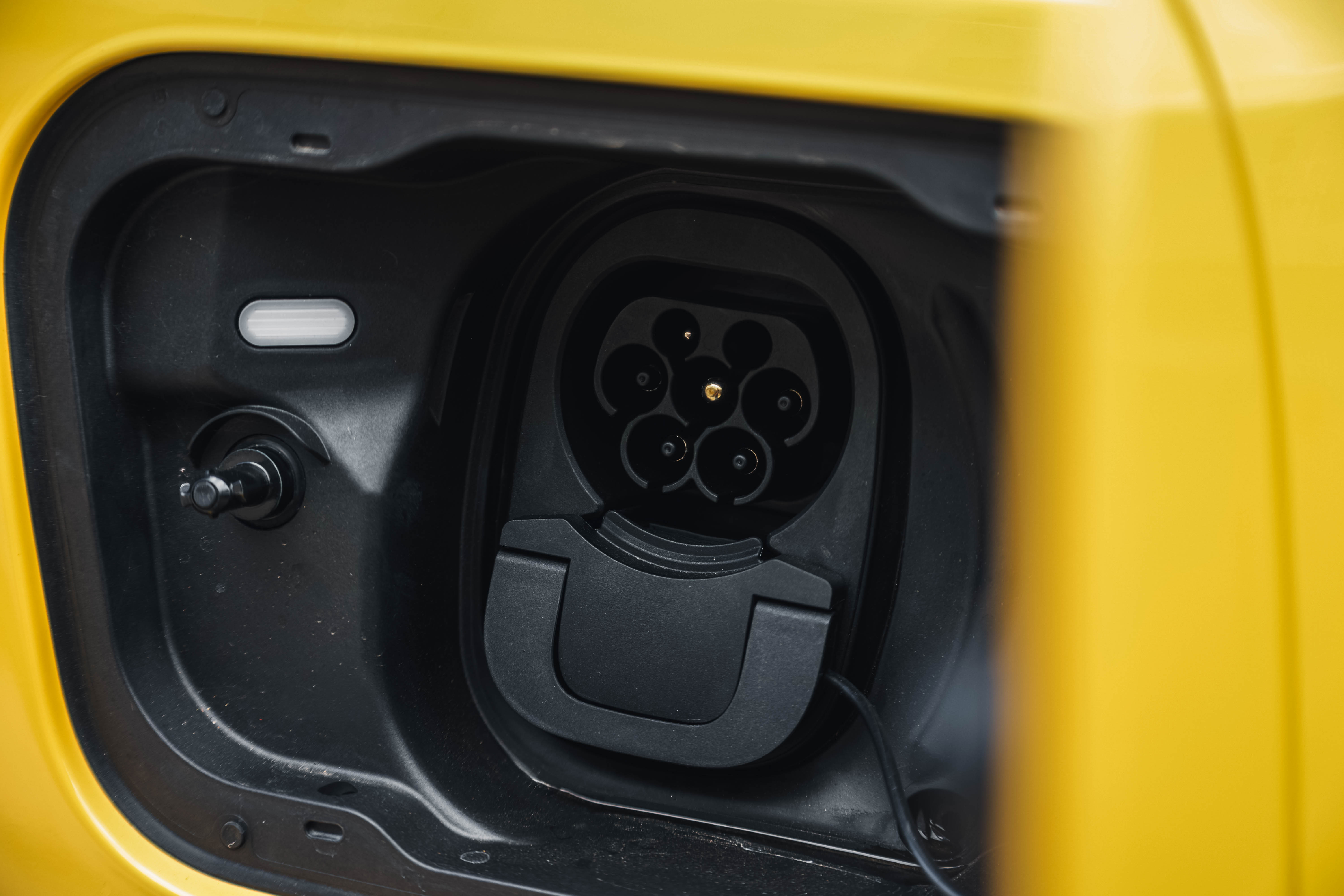Ford Capri electric charging port