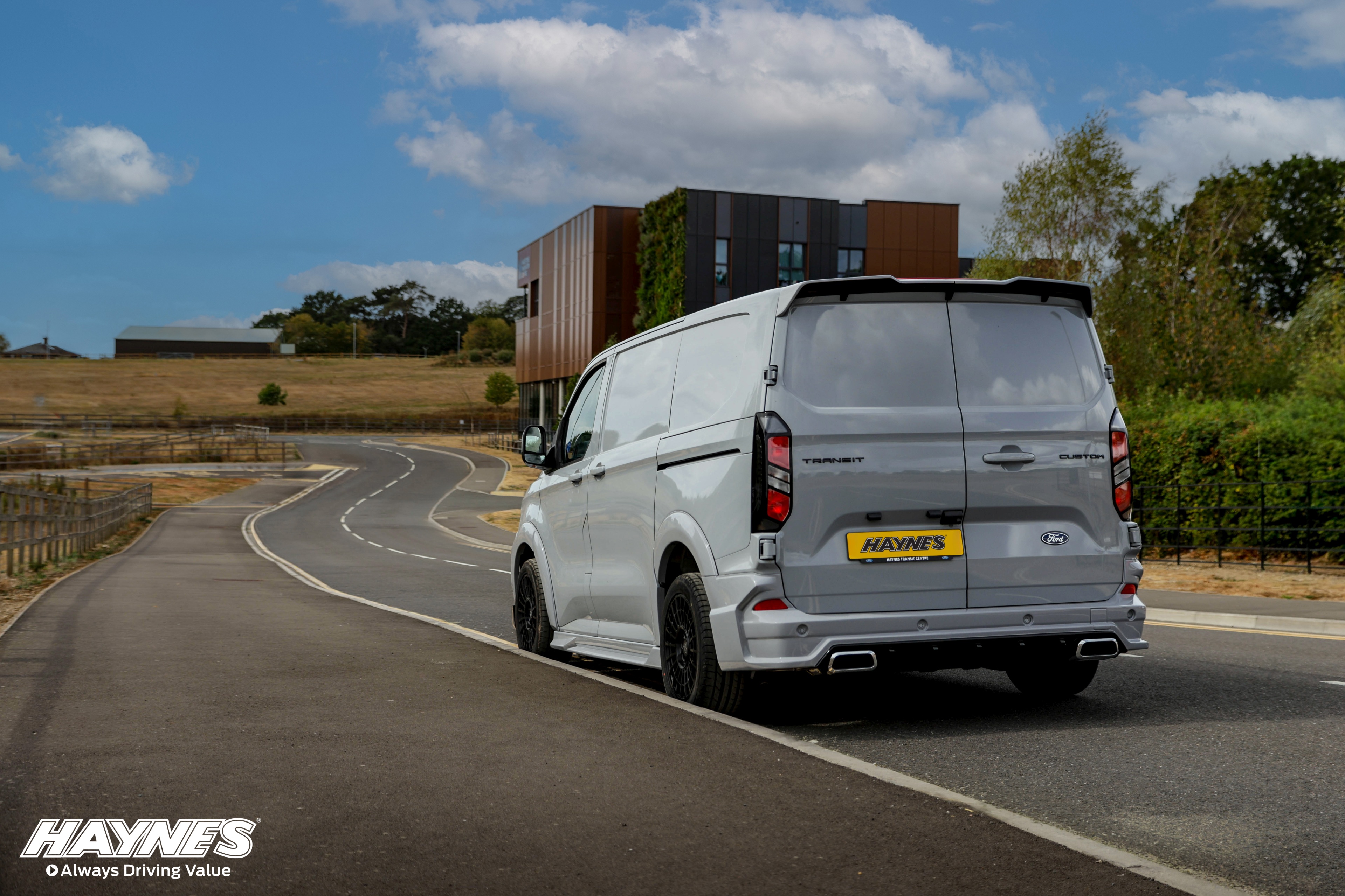 Predator styling detail on Ford Transit Custom